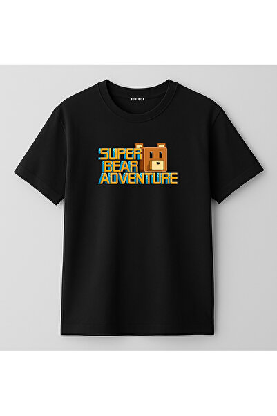 BLITZIST Super Bear Adventure Baskılı Çocuk Tişörtü (4-13 Yaş) - Kids Tshirt