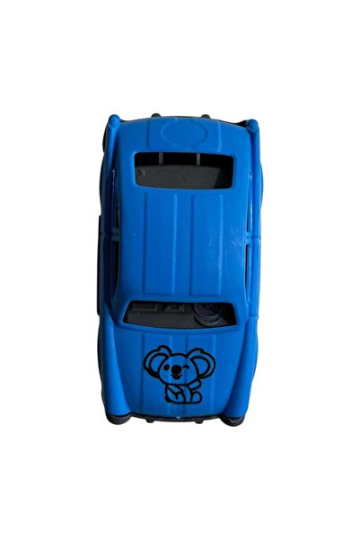Yaka Oyuncak Blue Koala Patterned Toy Car