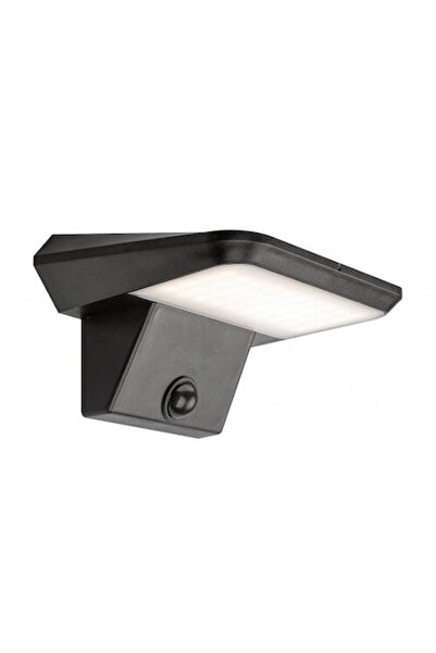 Rabalux Lampă solară Rábalux, neagră, IP44, 4000K, 10W
