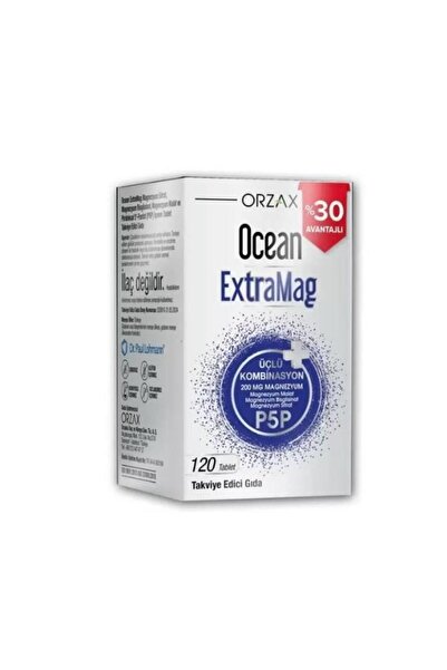 Orzax Ocean Extramag 120 Tablets