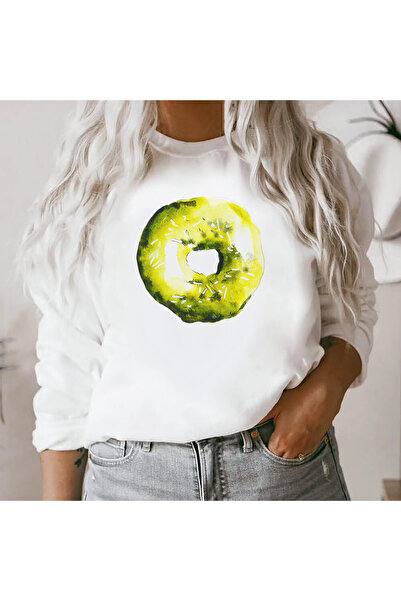 Kartier Women's White Light Donut Blouse