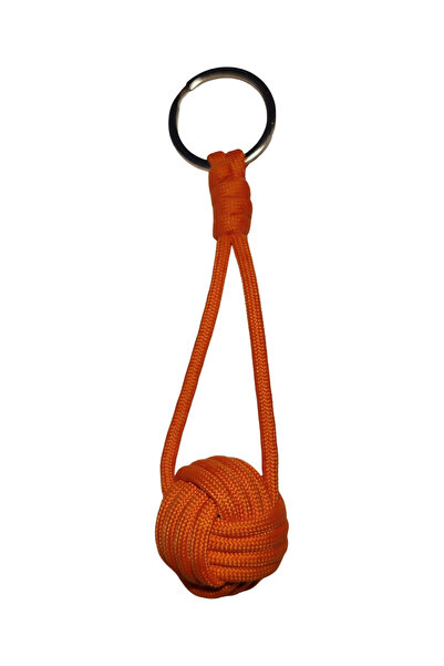 Paracord Anahtarlık Monkey Fist Turuncu