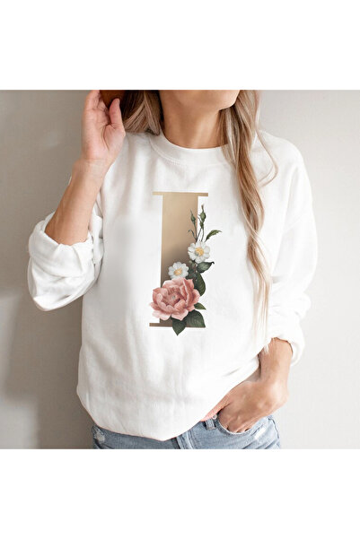 Kartier Women's White Blouse Letter "I"