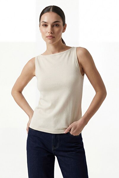 Hiccup Bdart Corded Fabric Sleeveless Short Sleeve Undershirt