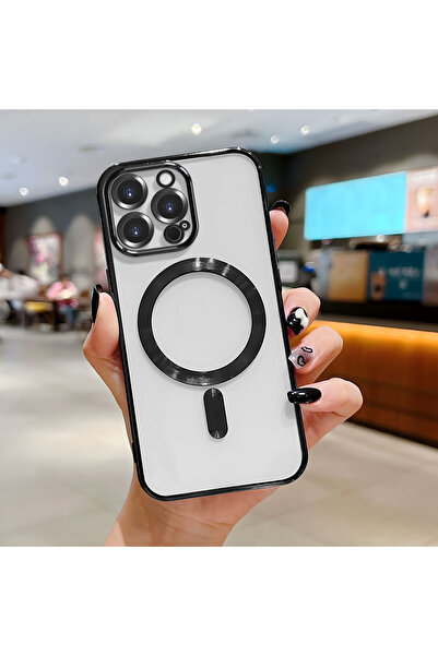 Hontinga حافظة هاتف لاسلكية شفافة من السيليكون الناعم متوافقة مع هاتف iPhone ...