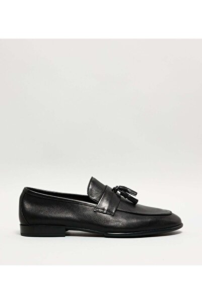 Steve Madden Swifton Solid Black Loafers