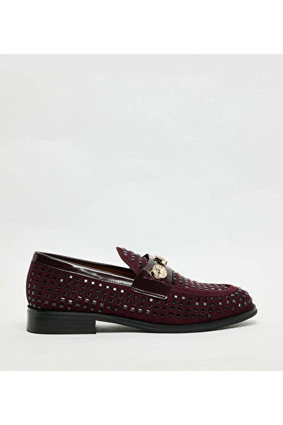 Steve Madden Lazare-n Solid Wine Loafers