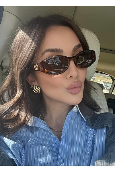 Byc polo Cbp072 Gcci̇ Leopard Brown New Elegant Stylish Unisex Sunglasses.