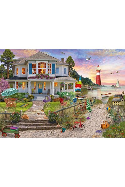 Schmidt Παζλ 1000 κομμάτια - Η Παραθαλάσσια Κατοικία (Schmidt-58990)