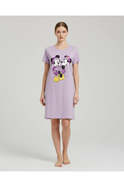 levanapajamas فستان بيجامة ميكي ماوس بنفسجي
