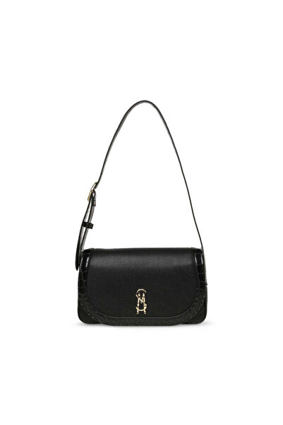 Steve Madden Bkodiakc Solid Black Shoulder Bag