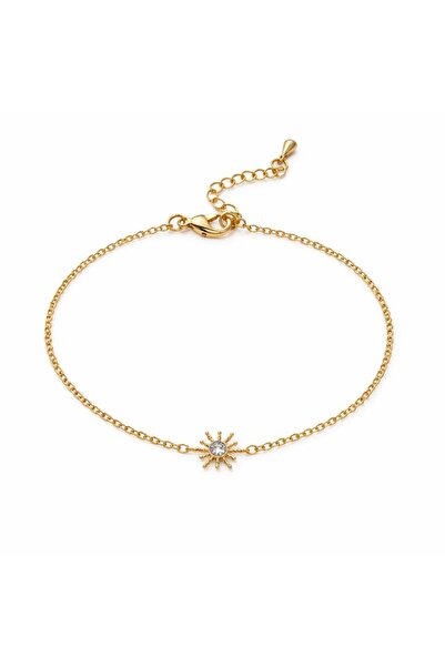 NOVVO Brățară Soare Placată cu Aur de 18k