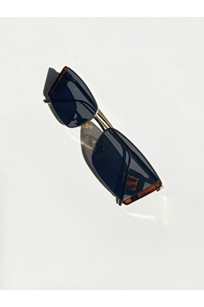 Mazzy Yazze Design Leopard Black Rectangular Women's Sunglasses