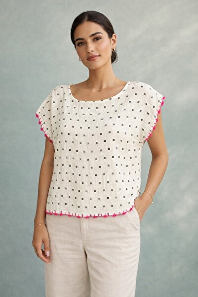 Attolya Muslin Blouse, Summer, Linen, Muslin Blouse, & 100 Cotton, Cotton Blo...