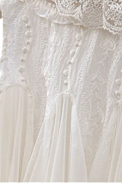 ddaniela فستان دانييلا - فستان أميرة من دانتيل تول كلاسيكي، مقاسات من سنة إلى...