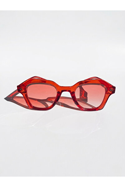 Mazzy Ceta Red Vintage Unisex Sunglasses