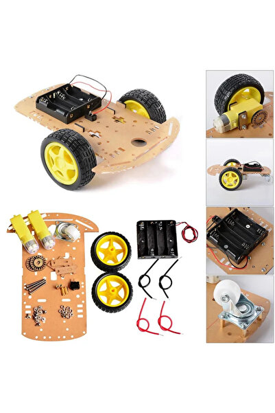 RoboPazar 2WD Akıllı Robot Araba – Arduino DIY Kit