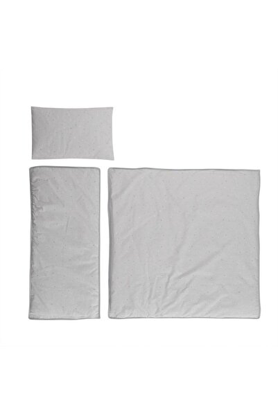 LORELLİ Grey Sky stroller linen set, winter, ranforce Cotton , 4 pieces, 78 x...