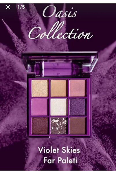 SB Ticaret Oasis Collection Vıolet Skıes far paleti