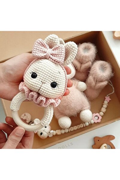 ayta kids clothing toys Amigurumi sevimli tavşan Çıngırak el yapımı sağlıklı ...