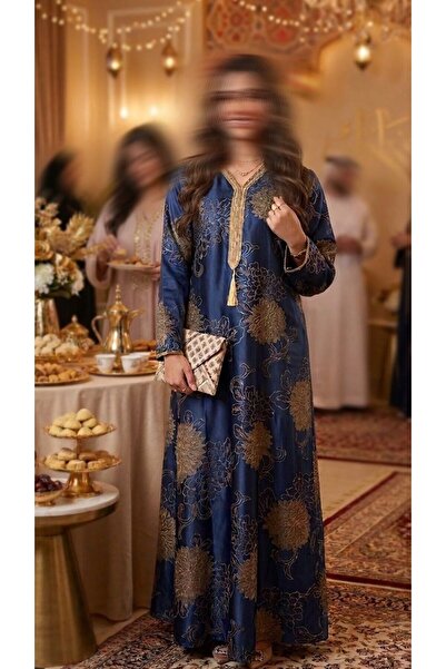 ISHRAQAT AL-AMAL Eid dresses with long, shiny sleeves, suitable for holidays ...