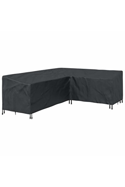 vidaxl Husă pentru mobilă Negru 260 x 210 x 80 cm Material Oxford 420D