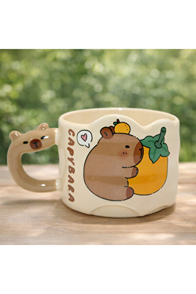 Mihristore Capybara Cute Mug Cup Gift Mug Cup