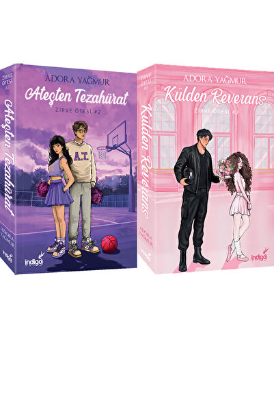 İndigo Kitap Ateşten Tezahürat Karton Kapak ve Külden Reverans Karton Kapak (...