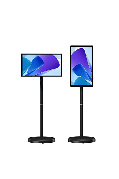 Wixsana شاشة متنقلة ذكية 21.5 بوصة مع ستاند مدمج تعمل باللمس عالية الوضوح من ...