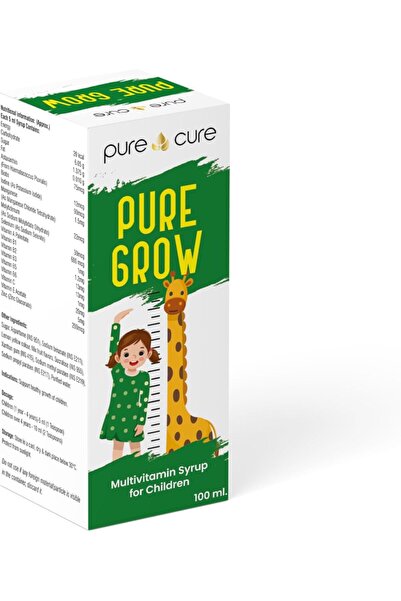 Pure Cure GROW SYRUP 100ML