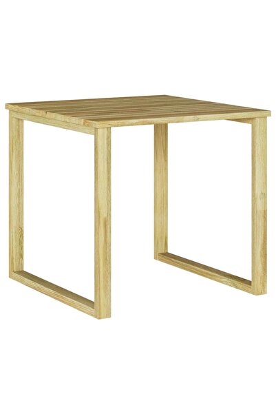 vidaxl masă 50,5 x 50 x 46 cm Lemn de pin tratat