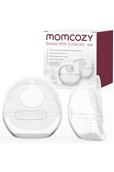 Momcozy recipient reutilizabil pentru colectarea laptelui 90 ml, set de 2