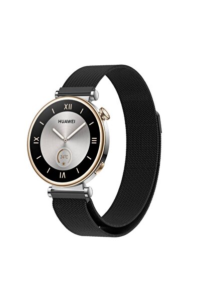Genel Markalar Huawei Watch Gt 4 41mm 18mm Uyumlu Kordon Hasır Metal Mıknatıs...