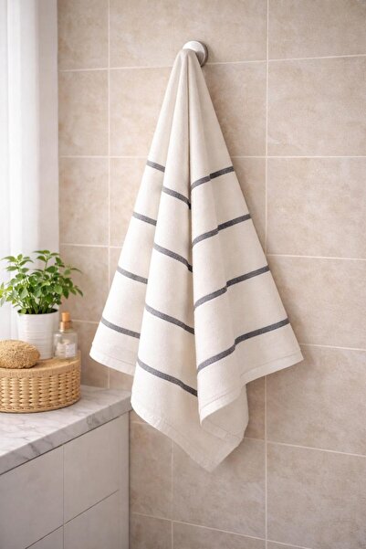Loselya Πετσέτα θαλάσσης με ρίγες - Πεστεμάλ - Πετσέτα μπάνιου