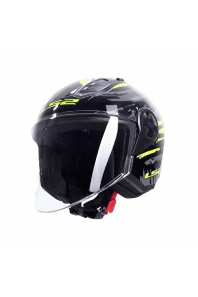 LS2 Airflow 2 Brush Siyah Neon Sarı