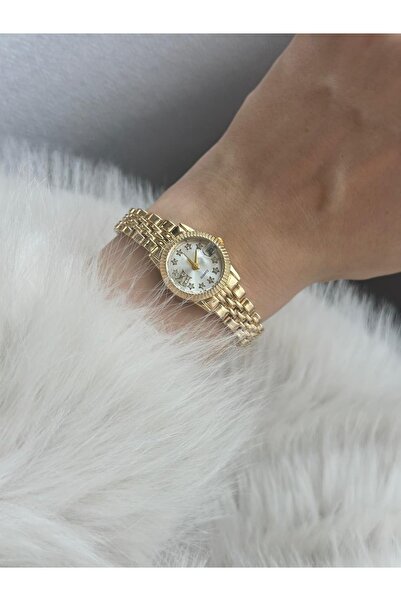 MERW Dovy Model Gold Color Metal Cord Vintage Series Women's Wristwatch