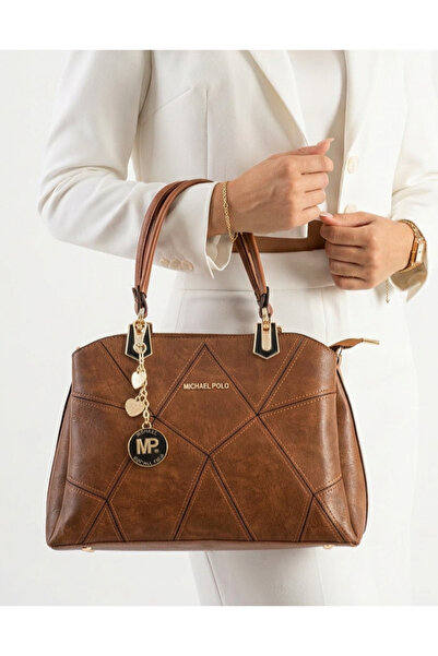 Çanta Trend Women's Hand and Shoulder Bag Brown