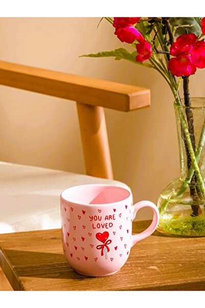 LC Waikiki Heart Printed Ceramic Mug 420 ml