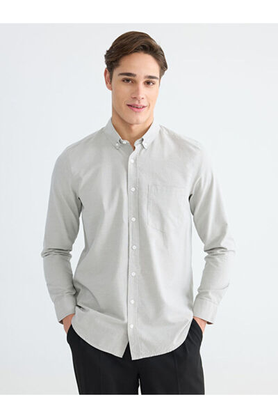 LC Waikiki Standard Fit Oxford Men's Shirt from Uzg Store for Style Enthusiasts