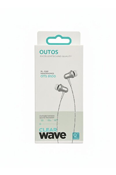 OUTOS OTS 8100 Mikrofonlu Kablolu Kulak İçi Kulaklık - Gümüş Gri (Yüksek Ses ...