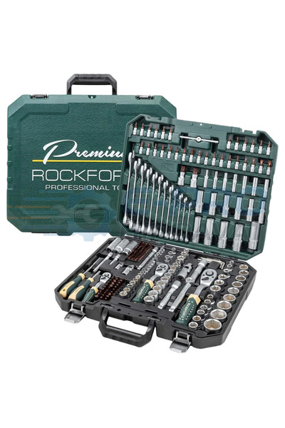 ROCKFORCE 216 Parça Lokma Takımı 1/4" 3/8" 1/2"