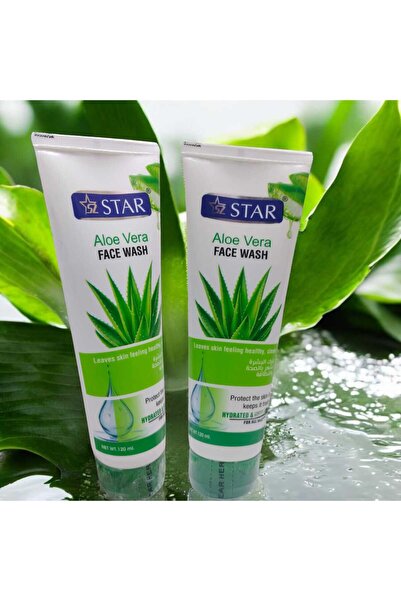 sz star Aloe Vera Face Wash 2PC COMBO – Hydrating & Soothing Cleanser for All...