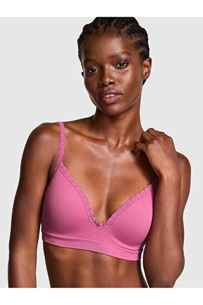 Victoria's Secret Seamless Ribbed Underwire-Free Push-Up Bra