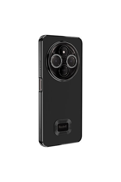 zore Redmi 14C 4G Uyumlu Kılıf Kamera Korumalı Logo Gösteren Omega Kapak