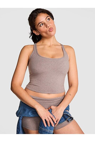 Victoria's Secret قميص داخلي قطني للاستخدام طوال اليوم