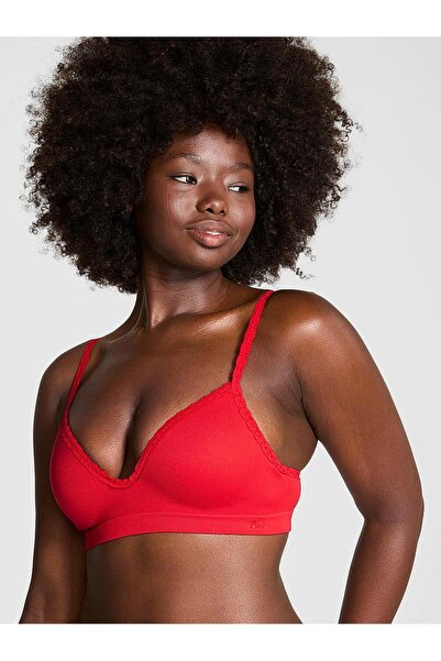 Victoria's Secret Seamless Ribbed Underwire-Free Push-Up Bra