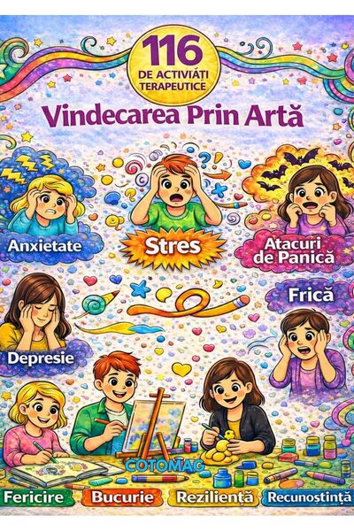 Cotomag Caiet De Lucru -116 De Activitati Terapeutice Pentru Eliberarea Stres...