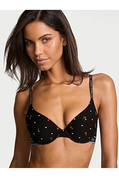 Victoria's Secret Lightly Padded Cotton Demi Bra