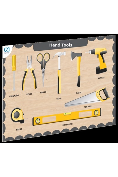 CA Games Caahs-3210 Wooden Hand Tools Find-Tool