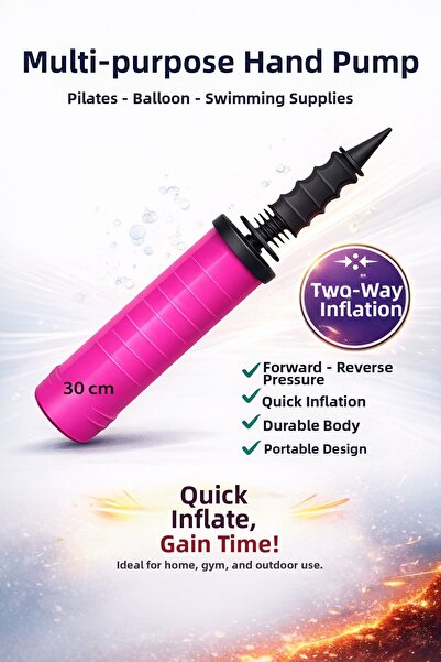 Liggo مضخة بيلاتيس ثنائية الاتجاه مضخة بالون مضخة نفخ مستلزمات السباحة